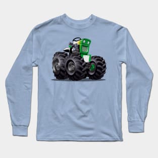 Cartoon Tractor Long Sleeve T-Shirt